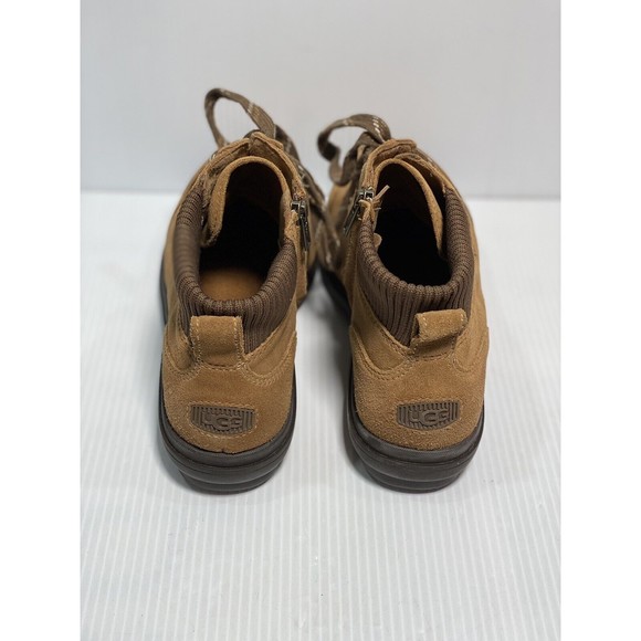 UGG Women's Chestnut Suede HAPSBURG Waterproof Ankle Boots size 11 - Picture 6 of 7